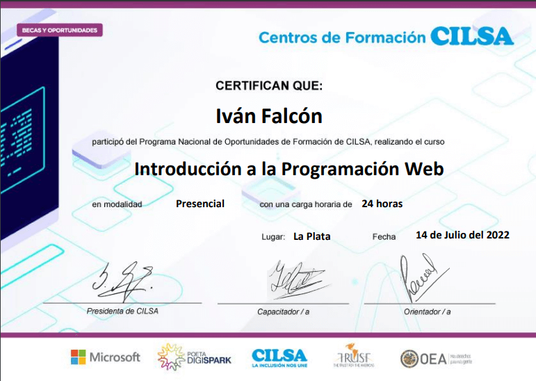 Certificacion HTML y CSS