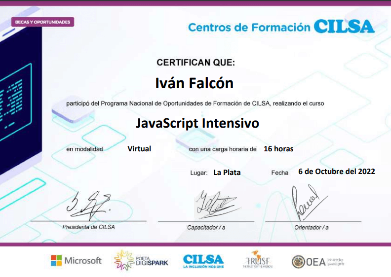 Certificacion JavaScript