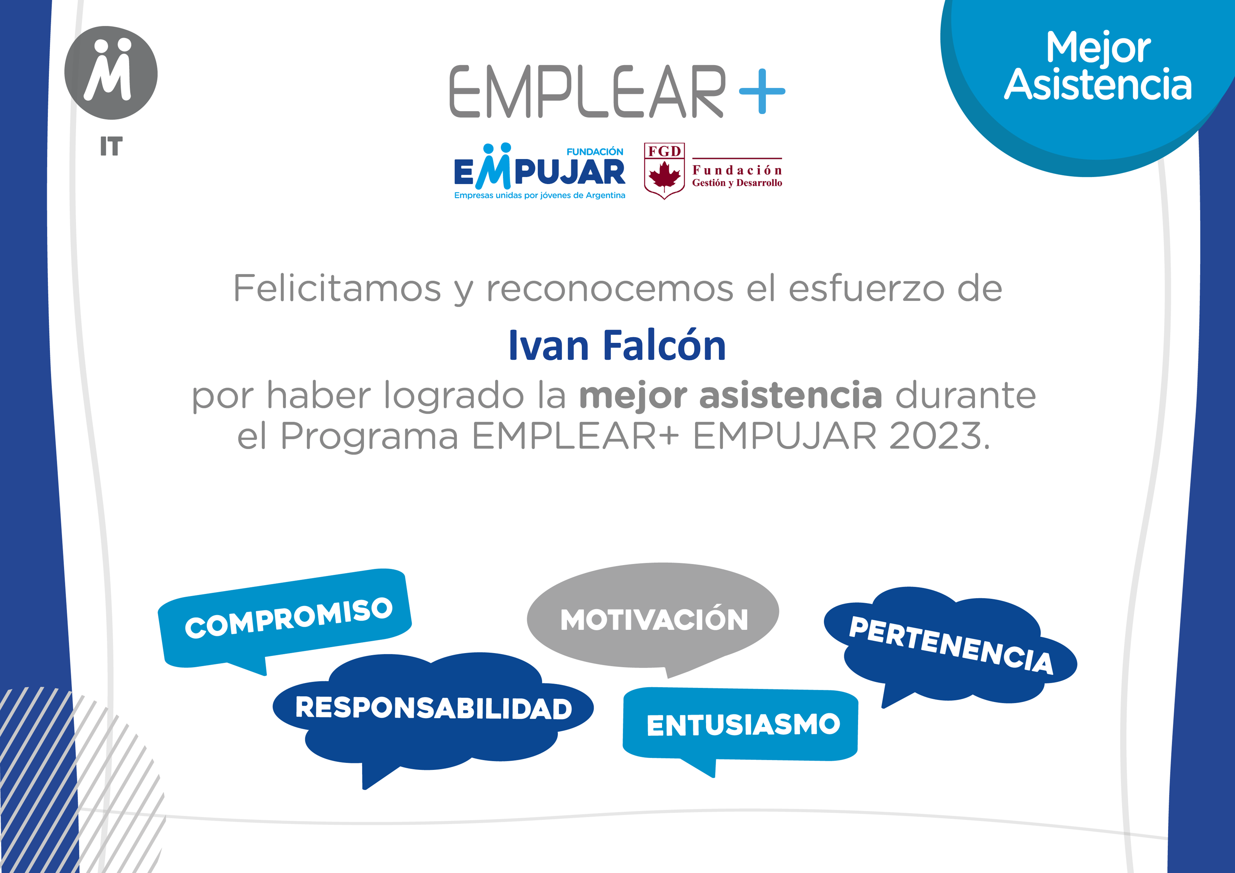 Mejor asistencia